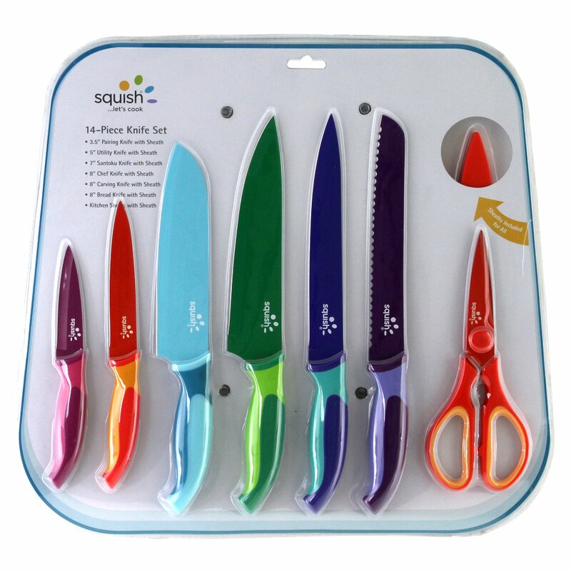 14 piece knife set